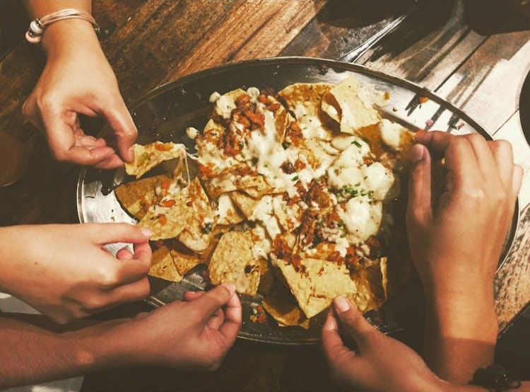 Loaded Sheet Pan Nachos